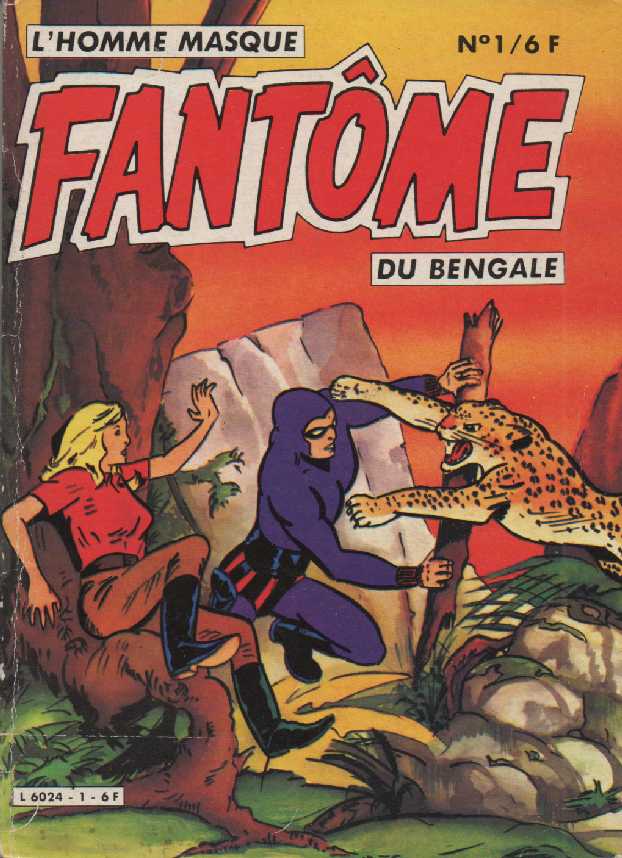 Scan de la Couverture Le Fantme du Bengale Greantori n 1